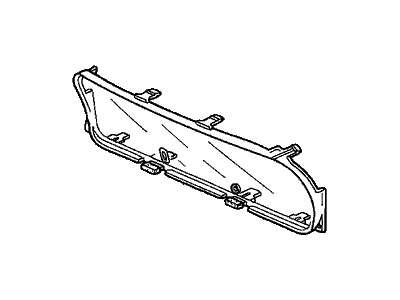 1997 Honda Odyssey Gauge Trim - 78156-SX0-A01