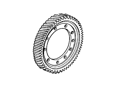 Honda 41233-PDW-000 Gear, Final Driven