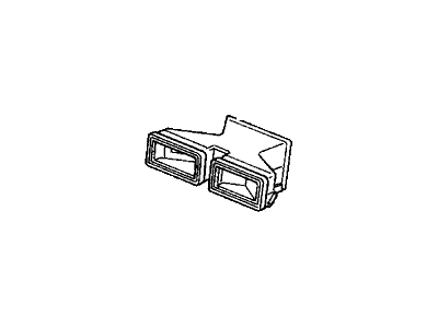 Honda 77411-SM4-A00 Duct, Center Air Conditioner