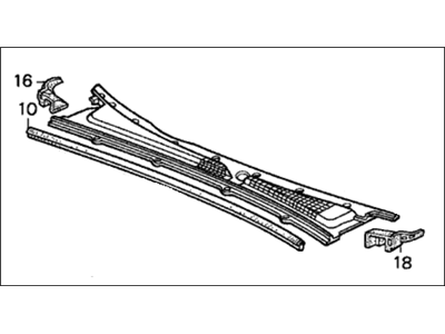 Honda 74200-SM4-A00 Cowl Top Assy.