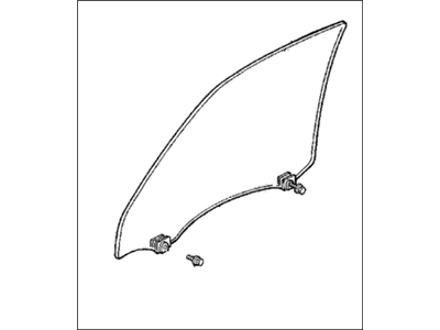 1992 Honda Accord Auto Glass - 73350-SM4-000