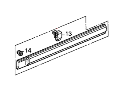 Honda 36161-R9P-A00 Stay, Purge Joint