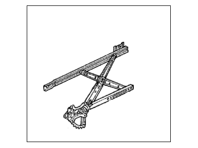 1991 Honda Accord Window Regulator - 72251-SM1-A11