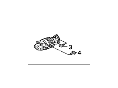 Honda 18160-PT6-A00 Converter (Mhe330)