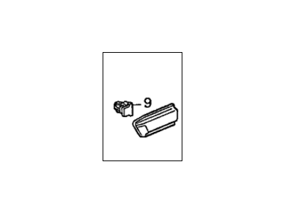 Honda 75321-SM4-A01 Protector, L. FR. Fender