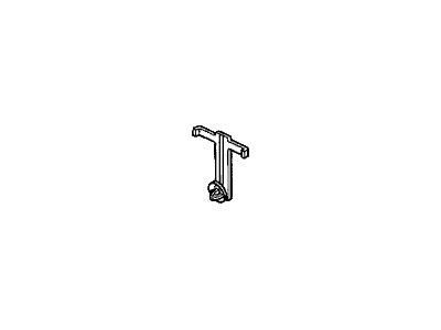 Honda 91509-SA5-003 Clip, Offset (45) (57MM) (Gray)