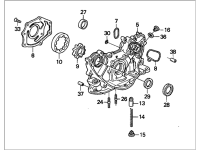 Honda 15100-PT0-020