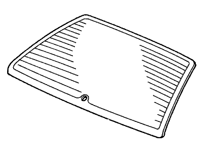 Honda 73211-SM5-A01 Glass, Tailgate Windshield