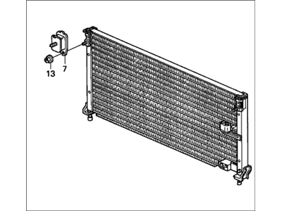 Honda 80100-SM1-A23 Condenser Assy. (Sam)