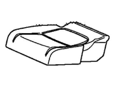 Honda 82137-THR-L01 Pad Complete Right, Rear-Cushion