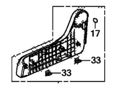 Honda 81748-THR-L01ZC CTR COVER CO*NH836L*