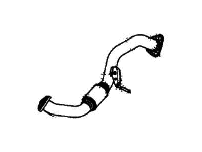 Honda CR-V Hybrid Exhaust Pipe - 18210-TPG-A01
