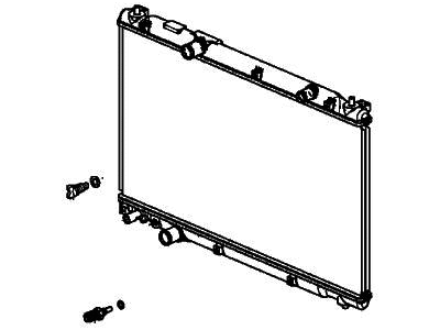 Honda 19010-5RD-A01 W-Radiator Complete