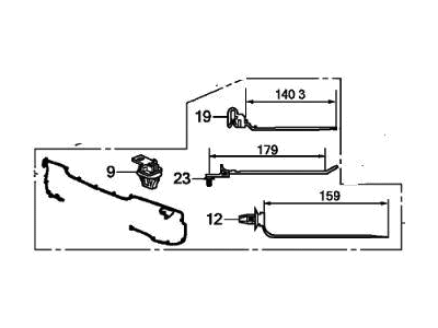 Honda 32112-TLA-D10 SUB-WIRE, FR