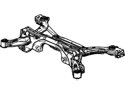 Honda CR-V Hybrid Rear Crossmember - 50300-TPG-A51