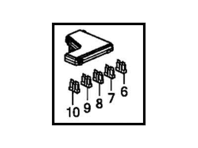 Honda 38256-TPG-A01 COVER, RELAY BOX