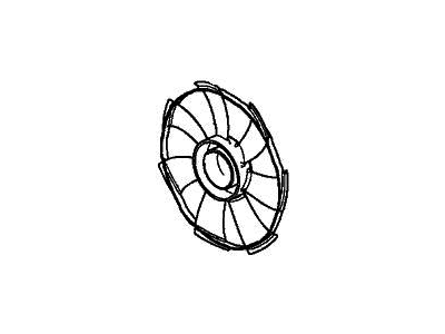 Honda 19020-5TZ-H01 Fan Complete, Cooling
