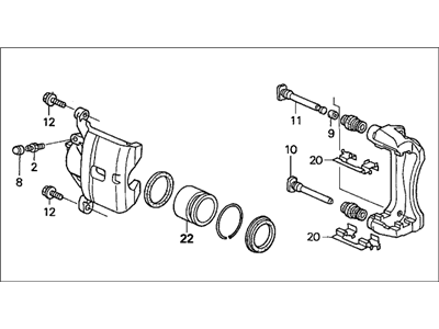 Honda 45018-SDA-A02