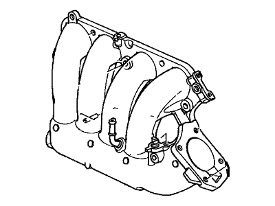 2004 Honda Accord Intake Manifold - 17110-RAA-A00