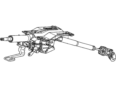 Honda 53200-SDA-A03 Column Assembly, Steering