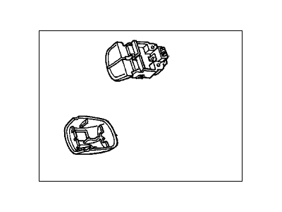 Honda 35890-SDN-A11ZA Switch Assy., Navigation Guide(3Sp) *NH167L* (GRAPHITE BLACK)