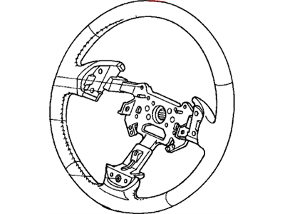 2005 Honda Accord Steering Wheel - 78501-SDN-A81ZA