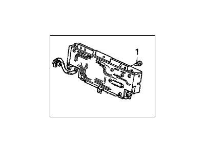 Honda 39172-SDN-L81 Base Assy., Air Conditioner Power