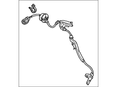 Honda 57450-SDA-A11 Sensor Assembly, Right Front