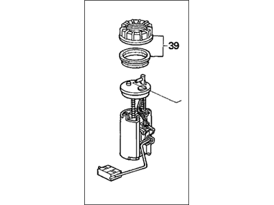 Honda 17045-SDA-A00