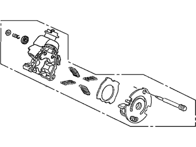 Honda 31210-PSA-J53 Holder Set, Brush