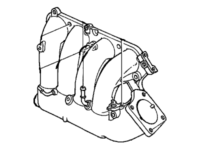 Honda 17110-RAA-A10 Manifold, Intake