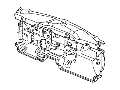 Honda 74260-SDA-A00 Insulator, Dashboard