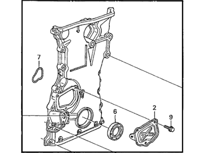 Honda 11410-RAA-A01 Case Assembly, Chain