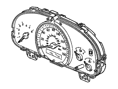 Honda Accord Instrument Cluster - 78120-SDN-A33