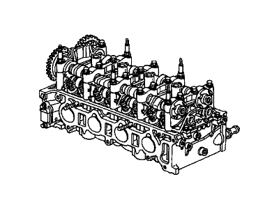 2006 Honda Accord Cylinder Head - 10003-RAA-A02