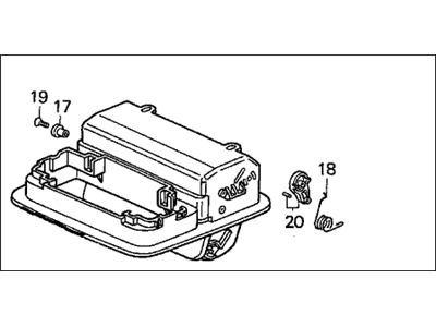 Honda 83250-SDA-A02ZA