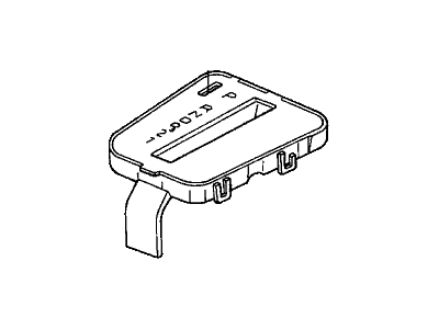 Honda 54710-SDN-A81 Escutcheon, Console