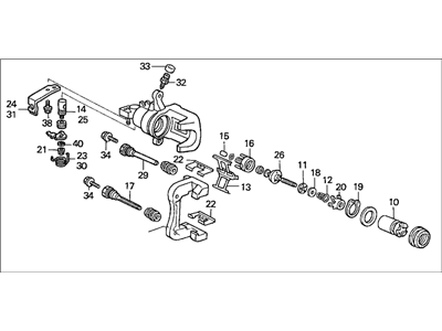 Honda 43018-SDA-A00