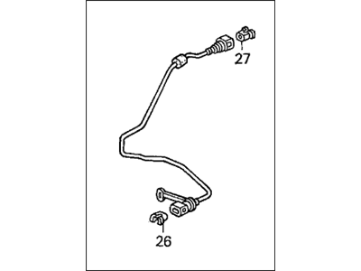 Honda 17707-SDA-A01 Tube, Fuel Feed