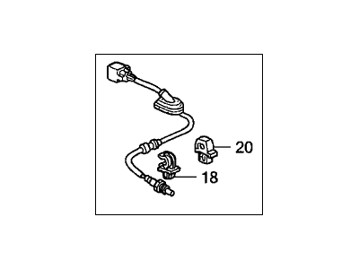 Honda 36532-RAA-A11 Sensor, Oxygen