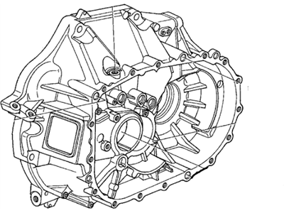 2009 Honda Accord Bellhousing - 21000-RAP-315