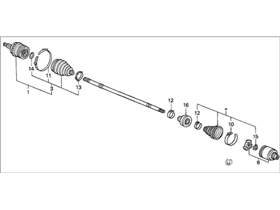 Honda 44305-SDC-A00