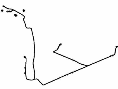 Honda 39165-T6Z-C01 FEEDER, ANTENNA MAIN