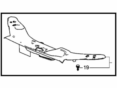 Honda 74117-T6Z-A00