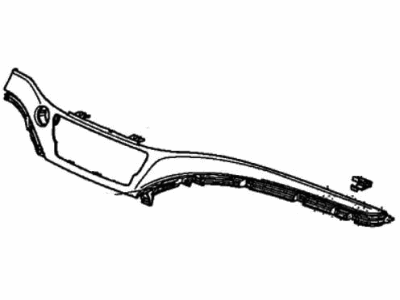 Honda 77220-T6Z-A21ZB GARNISH *NH903L*
