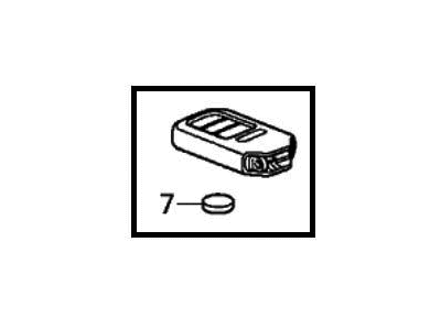 2021 Honda Ridgeline Car Key - 72147-T6Z-A71