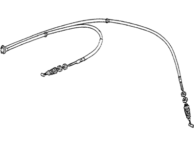 1980 Honda Accord Accelerator Cable - 17910-689-682