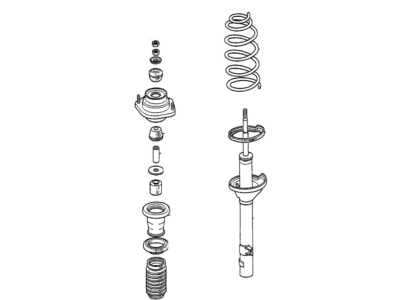 1981 Honda Accord Shock Absorber - 52610-688-024