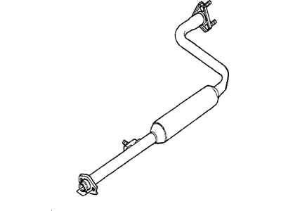 1980 Honda Accord Exhaust Pipe - 18220-689-023