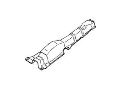 1981 Honda Accord Exhaust Heat Shield - 72201-689-691